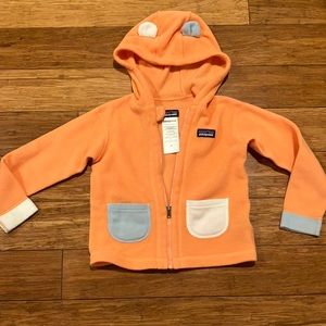 Patagonia size 4T fleece light jacket unisex